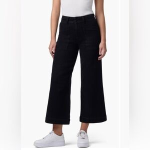Hudson Wide Leg Black Jeans